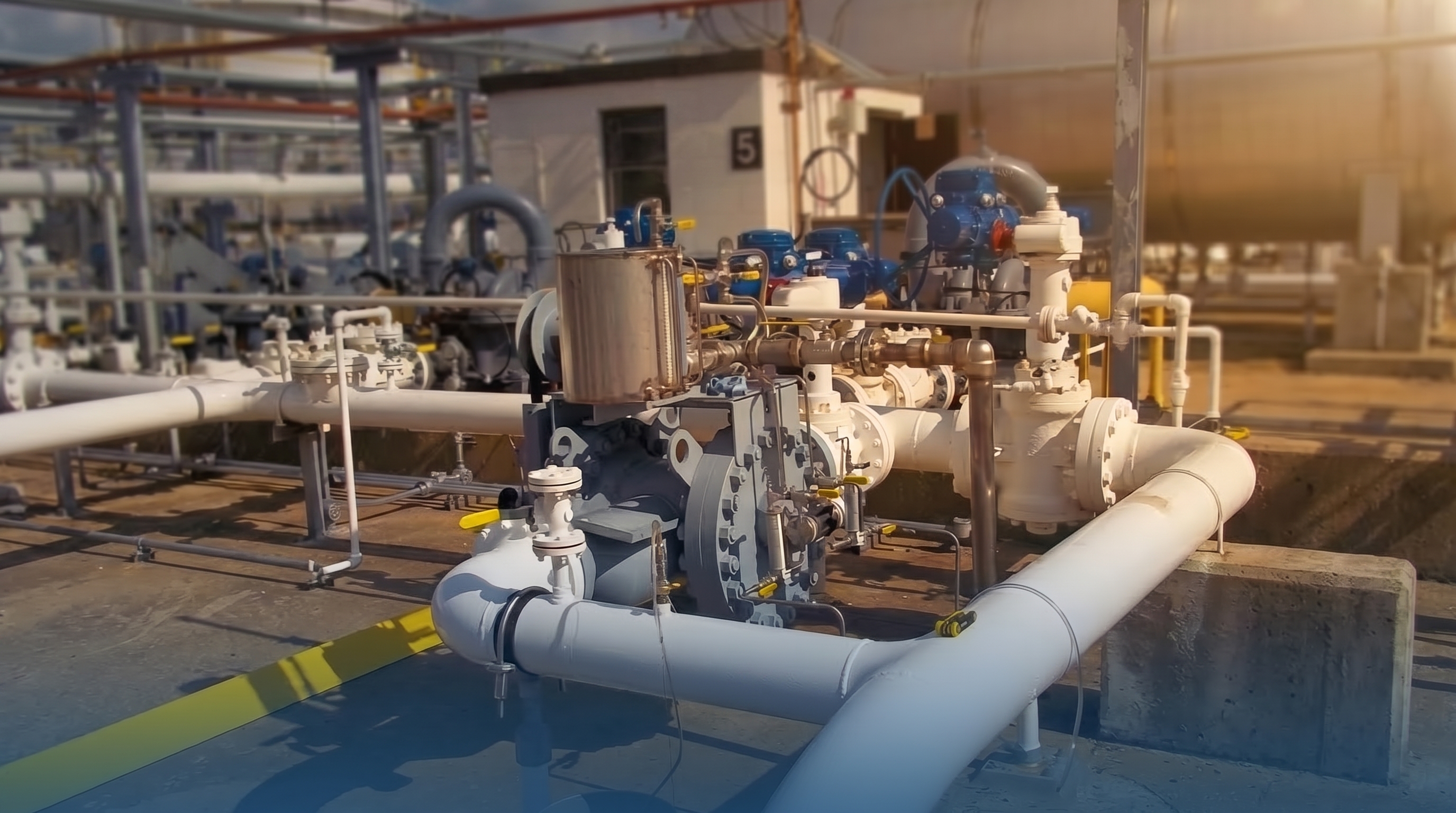 Hammonds additive injection equipment installed in a fuel facility